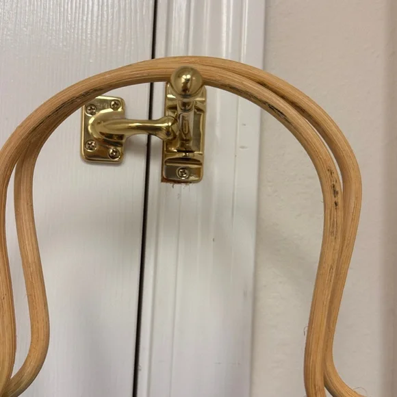 Colorful Crochet Bag with Wooden Handle - Picture 3 of 5